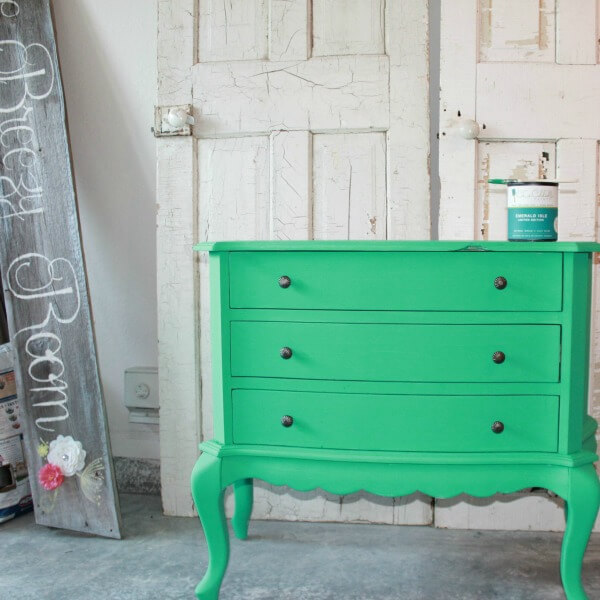 Green Dresser