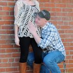 baby announcement photo