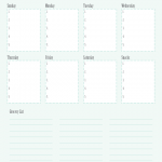 monthly meal planner