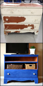 Before and After Dresser