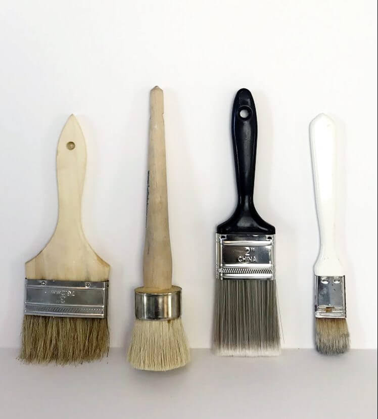 3 Foam Brush for Chalk Paint, Varnish, Glaze 