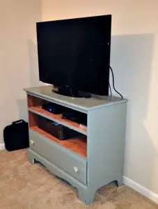 Dresser as TV Stand