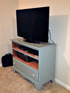 Dresser as TV Stand