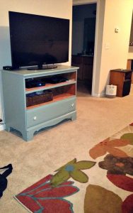 Dresser as TV Stand