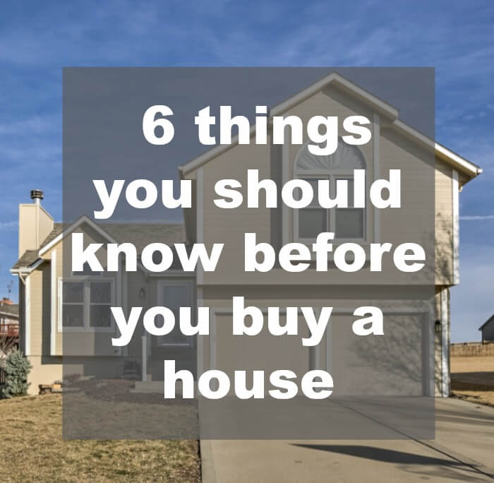 things you should know when buying a house