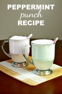 Peppermint Punch Recipe