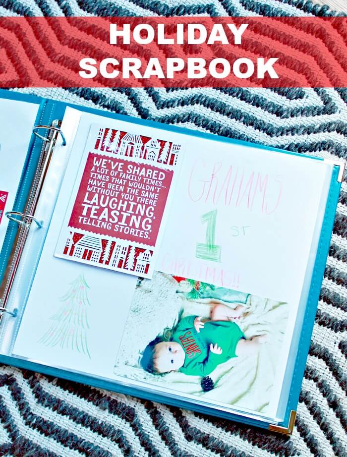 holiday scrapbook