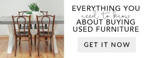 Everything you need to know about buying used furniture