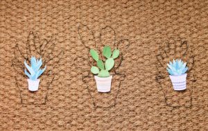 Doormat DIY: Cactus Doormat