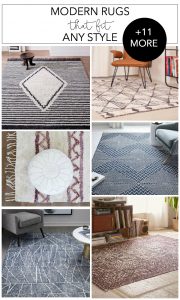 Modern Rugs that Fit Any Style | My Breezy Room