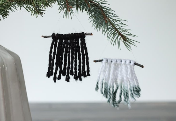 Modern DIY Christmas Ornaments
