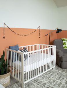 Gender Neutral Nursery: Modern Color Block Room