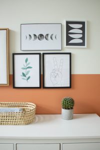 Gender Neutral Nursery: Modern Color Block Room