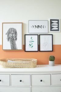 Gender Neutral Nursery: Modern Color Block Room