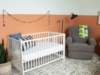 Gender Neutral Nursery: Modern Color Block Room