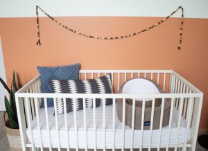 Gender Neutral Nursery: Modern Color Block Room