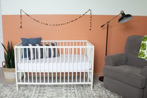 Gender Neutral Nursery: Modern Color Block Room