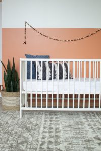 Gender Neutral Nursery: Modern Color Block Room