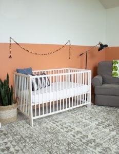 Gender Neutral Nursery: Modern Color Block Room