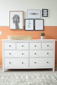 Gender Neutral Nursery: Modern Color Block Room