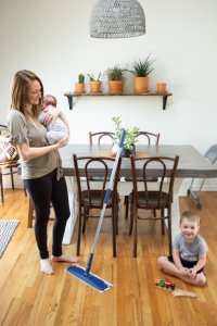 How to Clean Hardwood Floors Fast| My Breezy Room