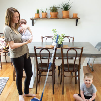 How to Clean Hardwood Floors Fast| My Breezy Room