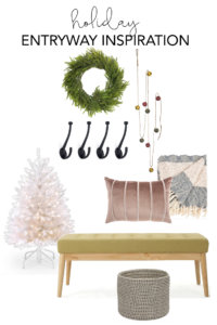 Holiday Entryway Decor Inspiration | My Breezy Room