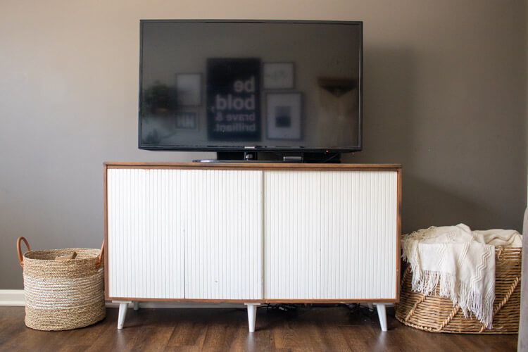 Use woven baskets to add texture to your home.