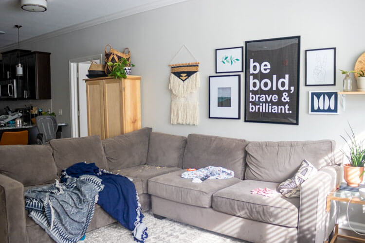 Real life home tour: how my minimalist apartment really looks.