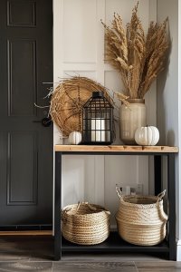 How to Create a Warm and Inviting Fall Entryway