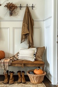 How to Create a Warm and Inviting Fall Entryway